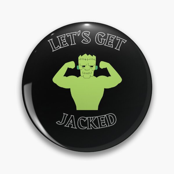 Item preview, Let's Get Jacked - Halloween Green Frankenstein designed and sold by youcanpowerlift.