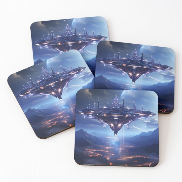 Item preview, Futuristic Celestial Explorations | Digital Art designed and sold by Shirtastically.