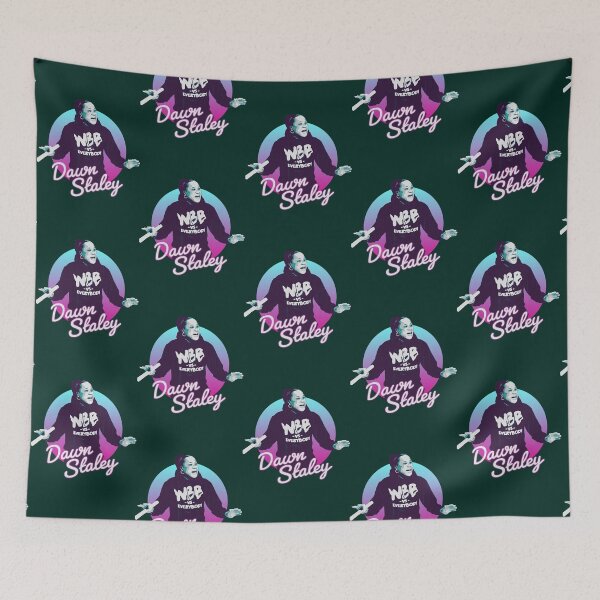 Item preview, dawn staley retrowave designed and sold by MaximoWisoky.