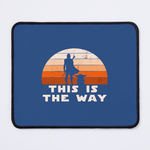 Item preview, Mando Retro This is The Way and the Baby Sunset designed and sold by nayeona.