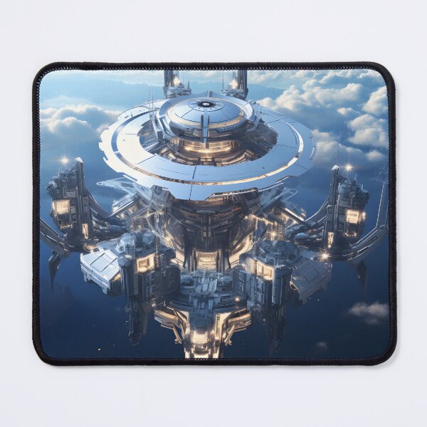 Item preview, Futuristic Astral Journeys | Digital Art Poster designed and sold by Shirtastically.