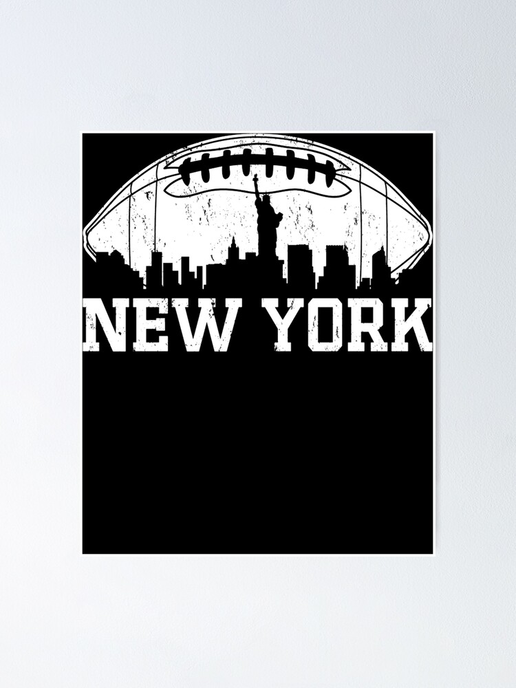 Vintage New York Skyline NY Football Team Retro Giants Goalline Sport  Essential T-Shirt for Sale by UioniTaomis