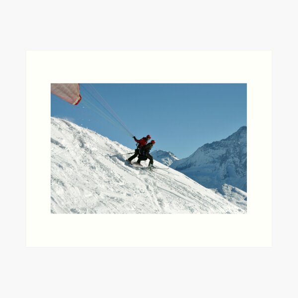 Aperçu de l'œuvre Parapente décoller créée et vendue par Chris Monks.