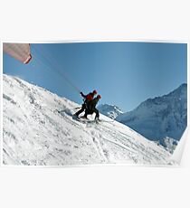 Parapente Take Off Poster
