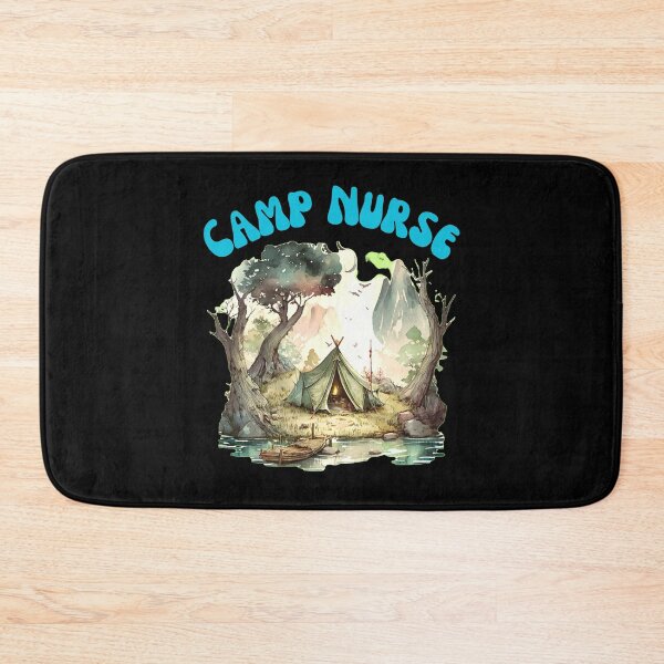 Item preview, Camp Nurse. camping nurse designed and sold by HikingGalleria.