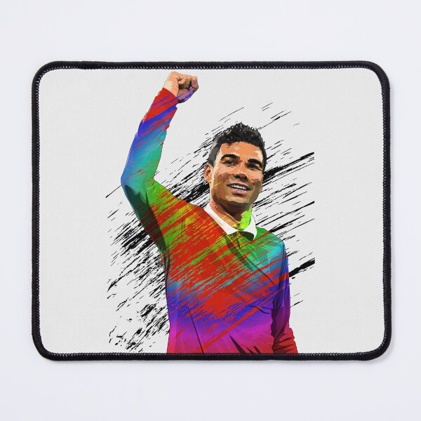 Item preview, Casemiro Man Utd Transparent Scratch Illustration Design designed and sold by VibesAndVision.