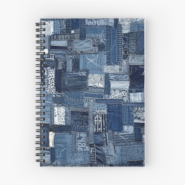Item preview, Real Denim Abstract Pattern designed and sold by Myra365Art.