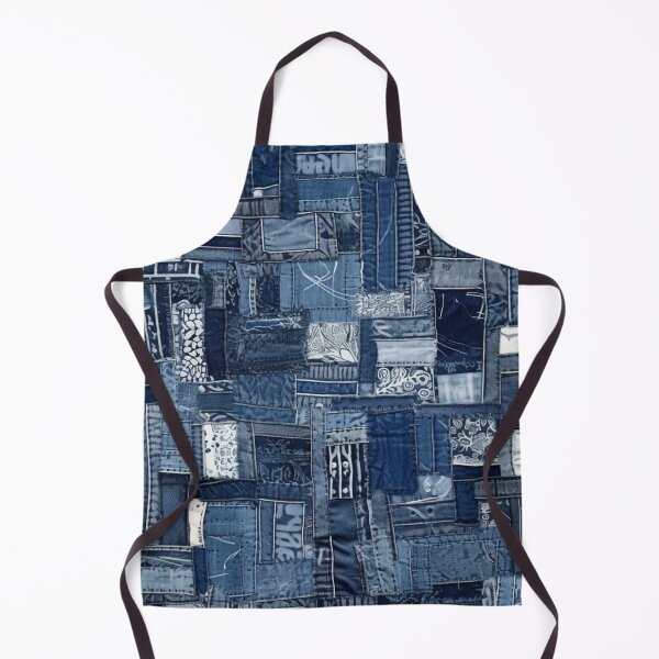 Item preview, Real Denim Abstract Pattern designed and sold by Myra365Art.