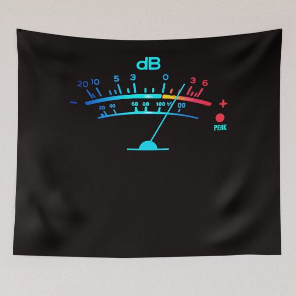 Item preview, Volume VU Meter Vintage Audio Engineer Recording designed and sold by ABIGAILEMOGIA.