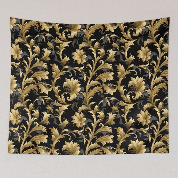 Item preview, Luxurious Baroque Collection with White and Gold Rod-Tone Accents designed and sold by AlienSkinEyes.