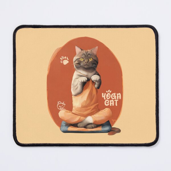 Item preview, Cat Meme: Yoga and Cats a Playful Fusion designed and sold by Paolospresent.