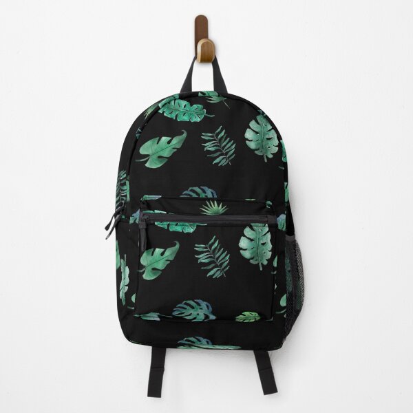Item preview, Watercolor green tropical leaf pattern designed and sold by Crazy-art-land.