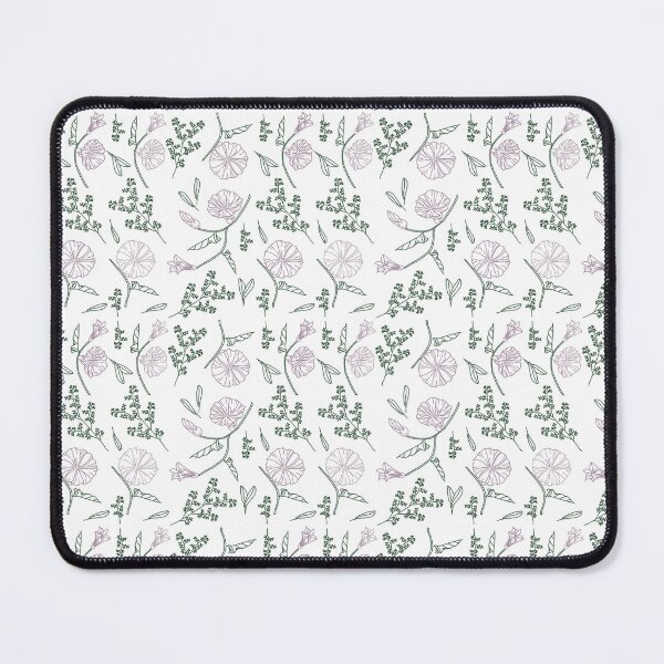 Item preview, Campanula lavender flower pattern designed and sold by Crazy-art-land.