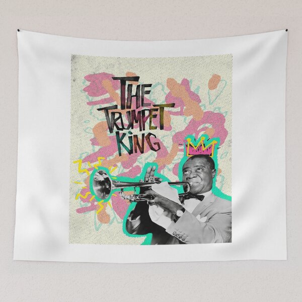 Item preview, Louis Armstrong The Trumpet King designed and sold by Sylvanny.
