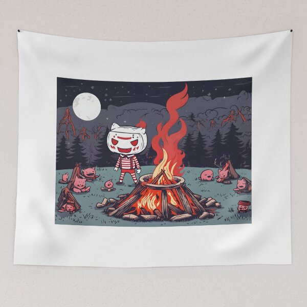 Item preview, Horror at the Bonfire  designed and sold by Everythingstakn.
