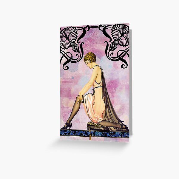 A PASSION FOR DECO Greeting Card
