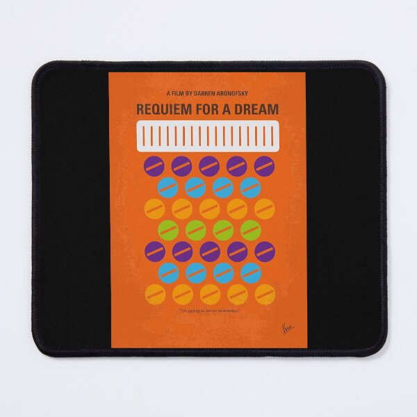 Item preview, No858 My Requiem for a Dream minimal movie poster designed and sold by SetsukoYount.