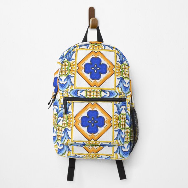 Item preview, Summer,blue tiles,mosaic,Sicilian style, pattern designed and sold by MariaMarinova.