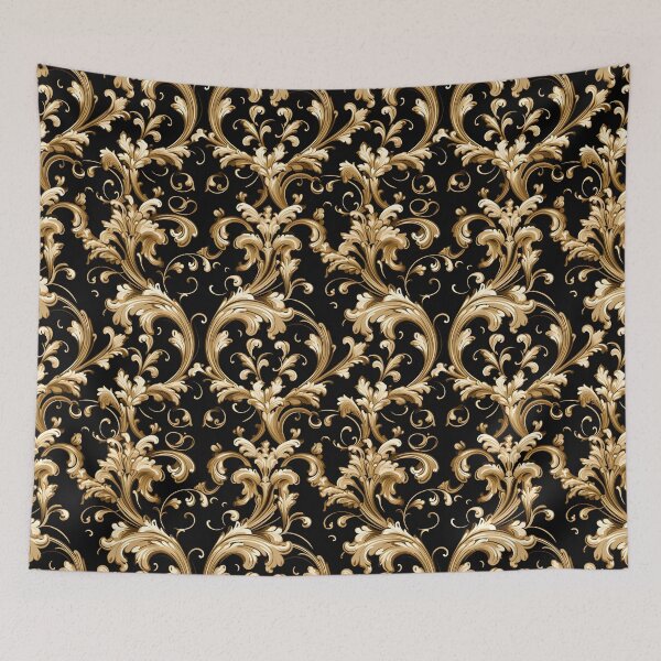 Item preview, Luxurious Baroque Collection with White and Gold Rod-Tone Accents designed and sold by AlienSkinEyes.