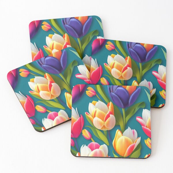 Item preview, Tulip pattern design designed and sold by Warih.