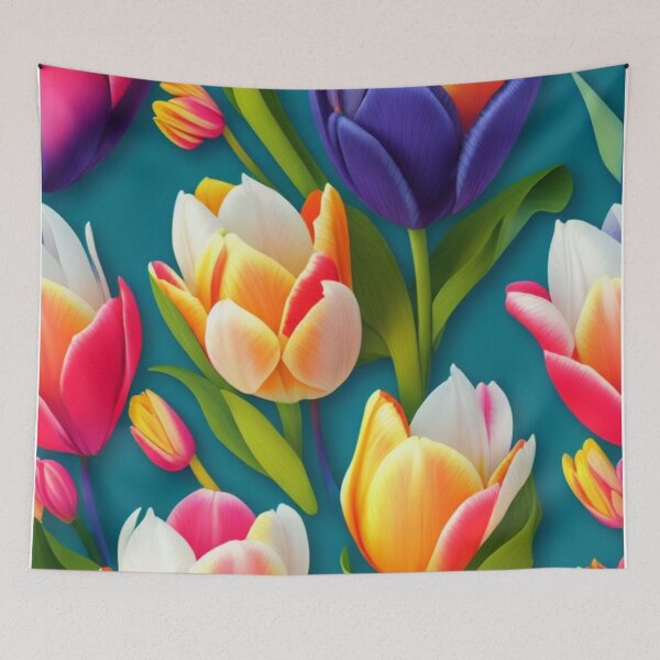 Item preview, Tulip pattern design designed and sold by Warih.