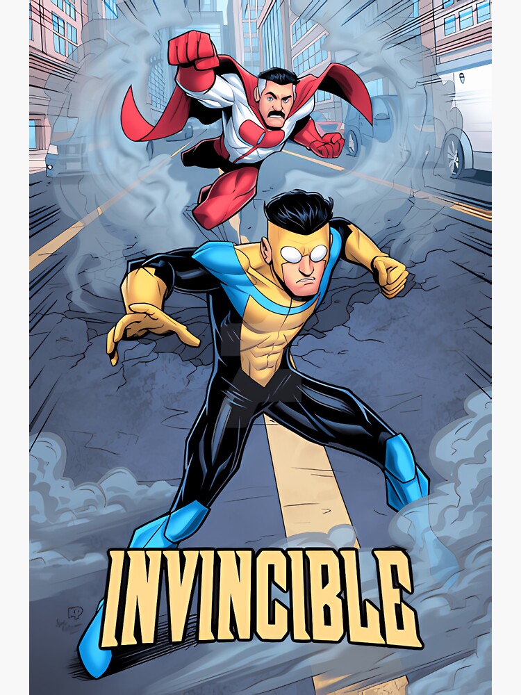 invincible comic strip - Invincible - Sticker