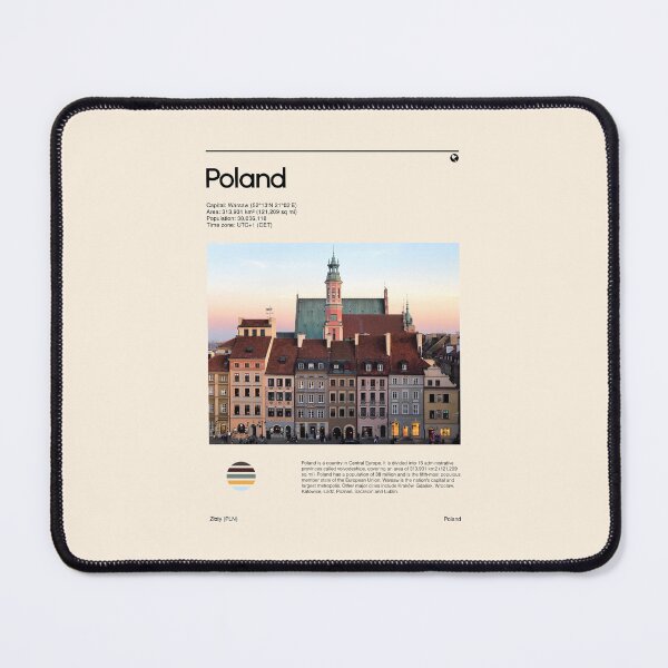 Item preview, Visit Poland (Travel poster) designed and sold by RabbitK.