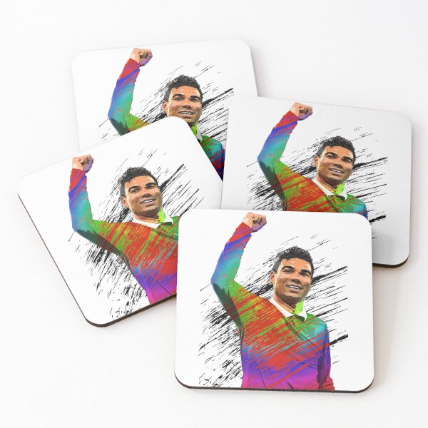 Item preview, Casemiro Man Utd Transparent Scratch Illustration Design designed and sold by VibesAndVision.