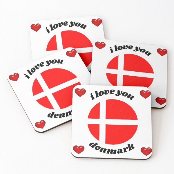 Item preview, denmark flag designed and sold by CARANIACLS.