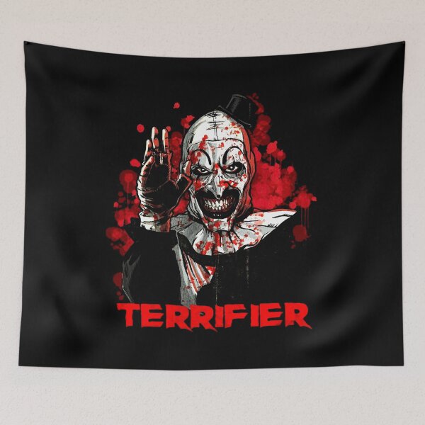 Item preview, Great Model Terrifier Movie Horror Art The Clown Awesome For Movie Fan Classic T-Shirt designed and sold by oritanomadeu.