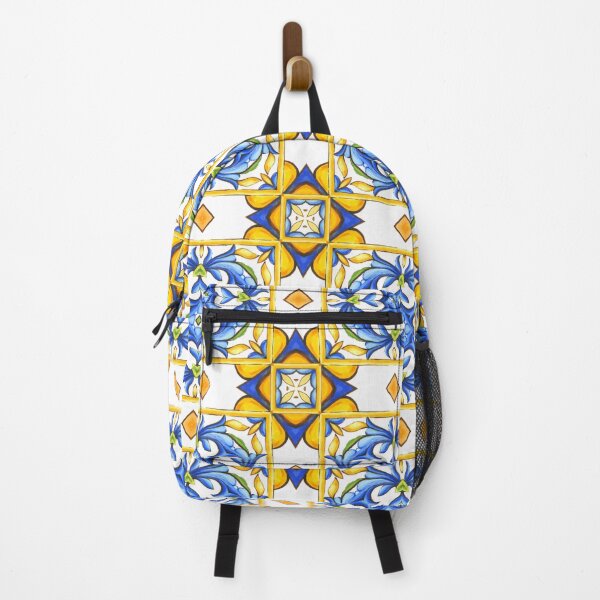 Item preview, Summer,blue tiles,mosaic,Sicilian style, pattern designed and sold by MariaMarinova.