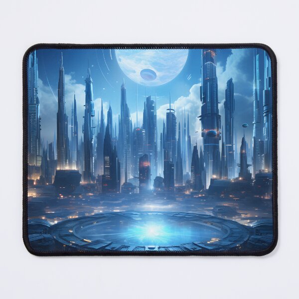 Item preview, Neon Techno Nights | Digital Art Print designed and sold by Shirtastically.
