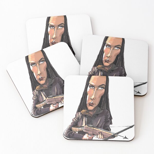 Item preview, Carole Bouquet caricature designed and sold by IanBakerToons.
