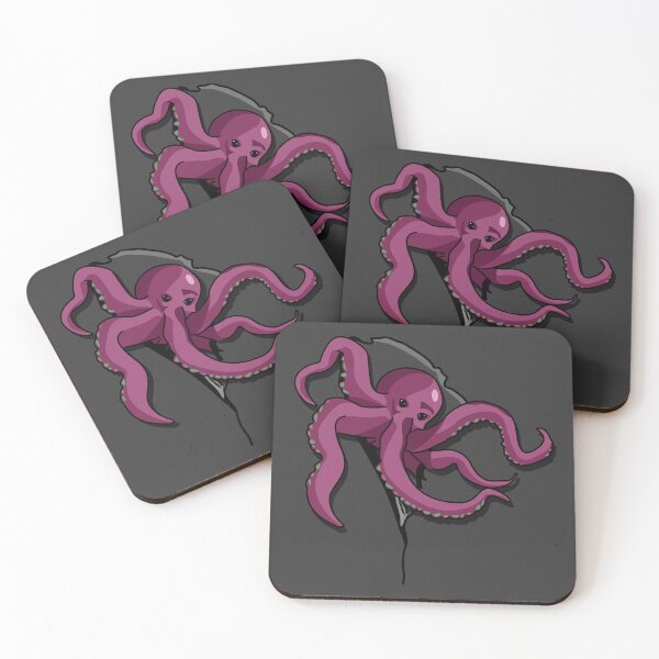 Item preview, Kraken's Breakout: Playful Tentacles Embrace Freedom designed and sold by Fun Funky Designs.