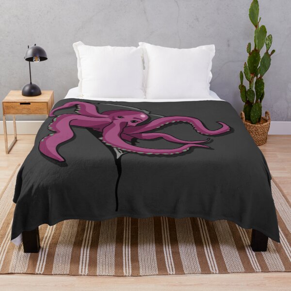 Item preview, Kraken's Breakout: Playful Tentacles Embrace Freedom designed and sold by Fun Funky Designs.