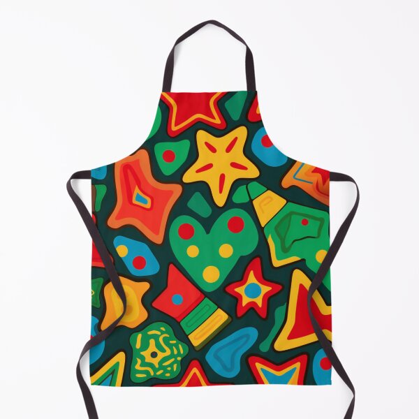 Item preview, Colorful fantasy pattern orange blue red green turquoise yellow ornaments designed and sold by G-M-Designs.