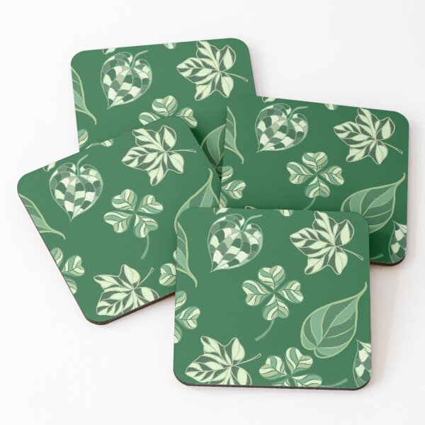 Item preview, Leaf line art wall art patterns designed and sold by Ammi77.