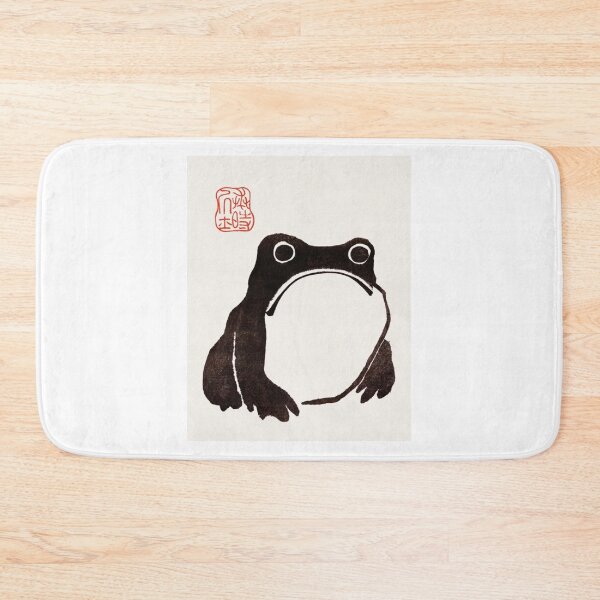 Item preview, Unimpressed Frog by Matsumoto Hoji 1814 - Unhappy Frog - Frowny Frog designed and sold by leafsquare.