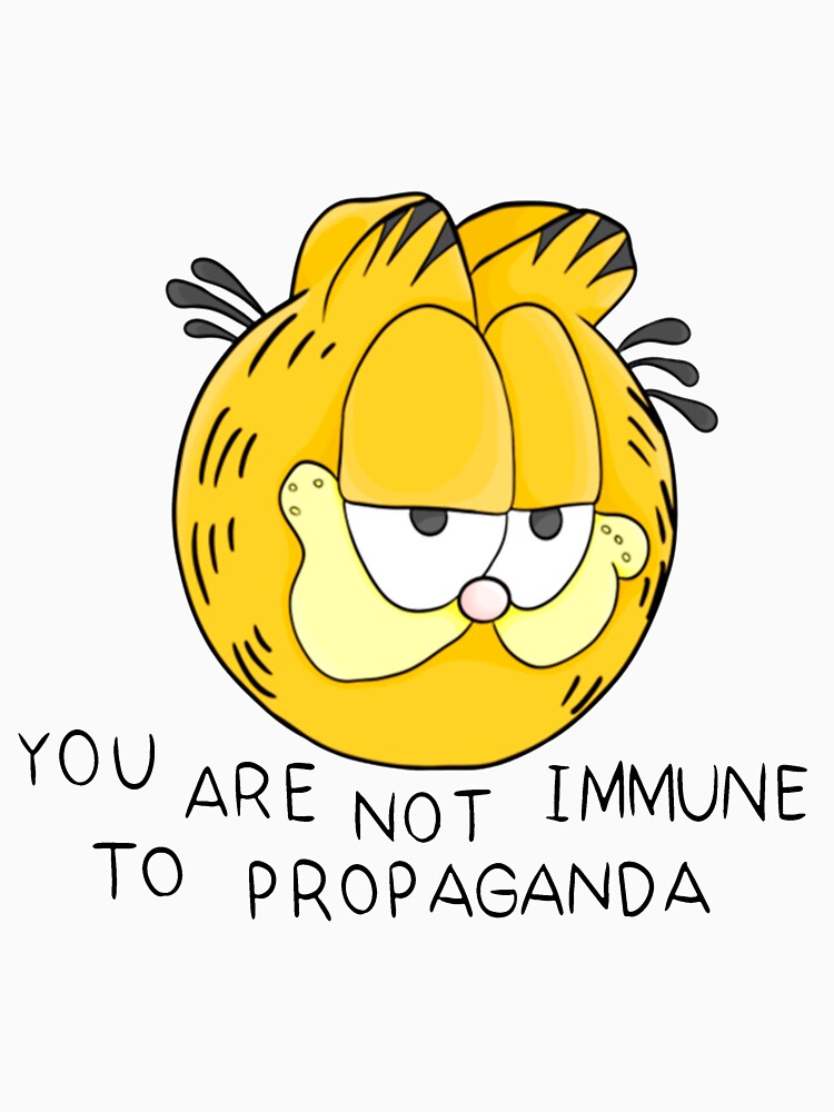 Garfield Propaganda HD  Essential T-Shirt for Sale by criminalskewer