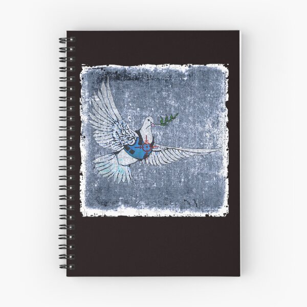 Item preview, Banksy Armored Dove Peace Palestine designed and sold by LINDSAKALETRIS.