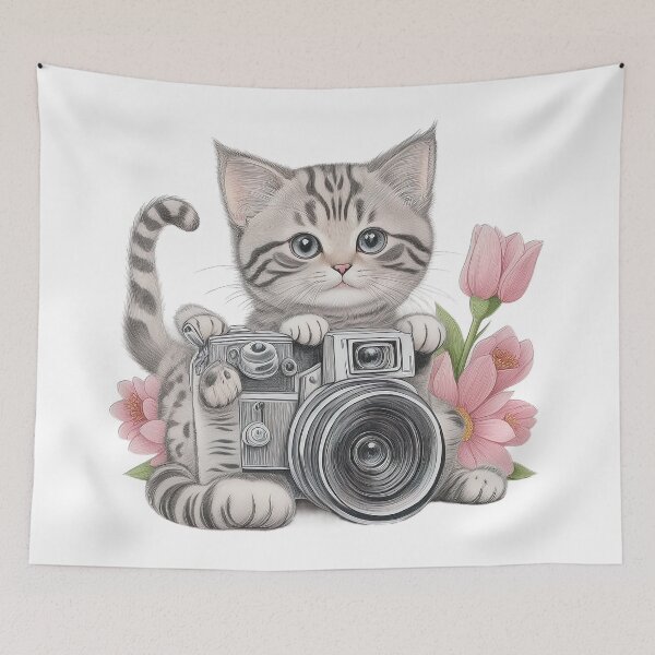 Item preview, PurrfectCapture: WhiskerWander Lens designed and sold by hmadan.