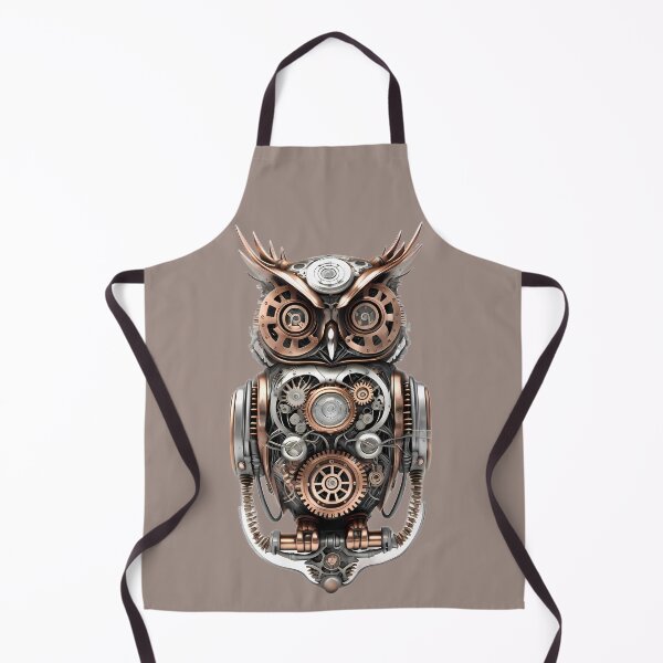 Item preview, Steampunk Owl designed and sold by Vibranta Studio.
