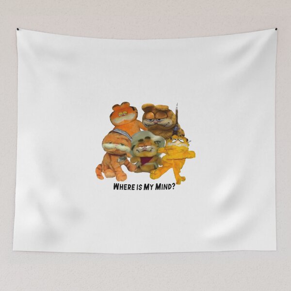 Item preview, Garfield Where Is My Mind designed and sold by eckstromvan.
