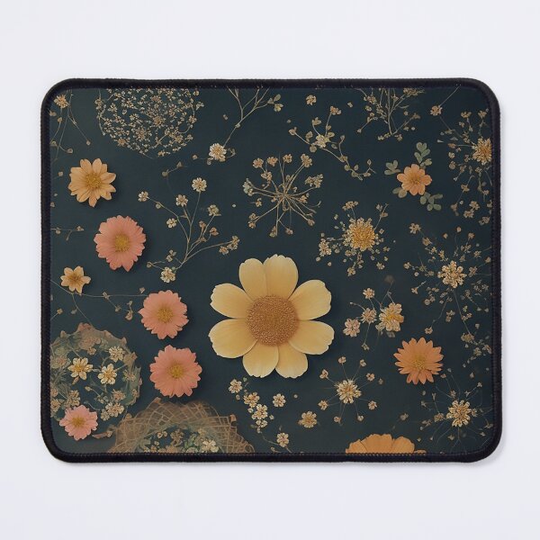 Aperçu de l'œuvre Floral Constellation Art: Interconnected Nature in Vibrant Colors créée et vendue par CharmingChic.
