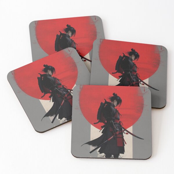 Item preview, Samurai silhouette designed and sold by mikaws.