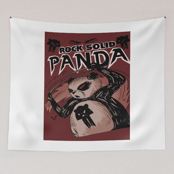 Item preview, Rock Solid Panda (Colors) Classic  designed and sold by LetitiaLegros.