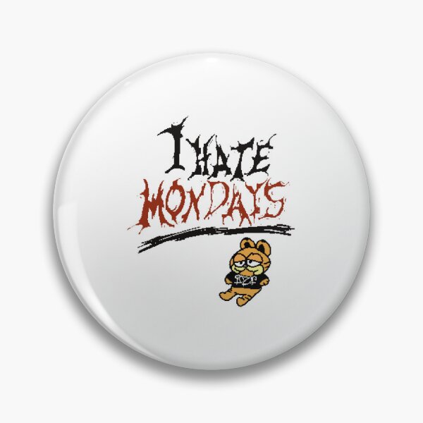 Item preview, I HATE MONDAYS Garfield designed and sold by eckstromvan.