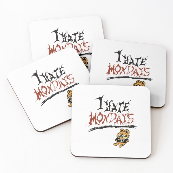 Item preview, I HATE MONDAYS Garfield designed and sold by eckstromvan.