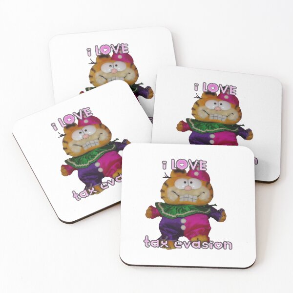 Item preview, I love Tax Evasion Garfield designed and sold by eckstromvan.