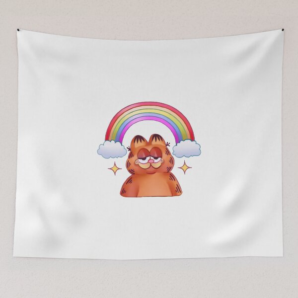 Item preview, rainbow Garfield designed and sold by eckstromvan.